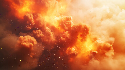 Abstract Explosion of Colors and Particles in Dynamic Artistic Backgrounds
