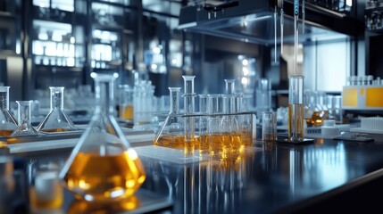 Laboratory Equipment in a Modern Lab