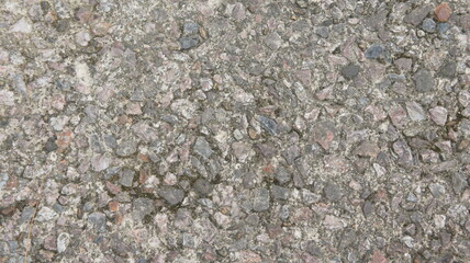 Close-up Texture of Gravel Concrete Surface