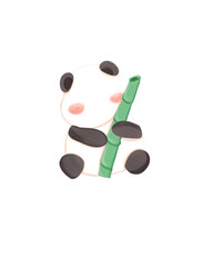 Cute panda illustration 