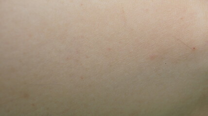 Close-up Texture of Fair Skin with Minimal Imperfections