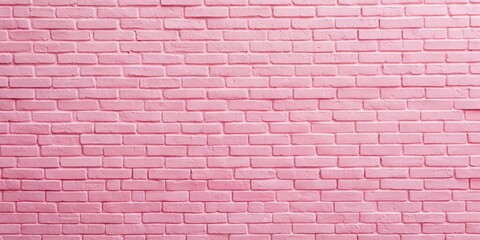 Fototapeta premium Pastel pink brick wall with a textured background, pastel, pink, brick wall, textured, background, soft, gentle