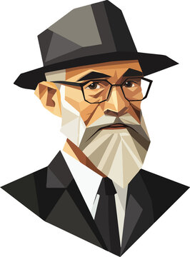 recommend clip art: older gentleman in a suit, generative AI