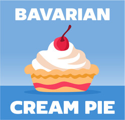 National Bavarian Cream Pie Day with delicious Bavarian Cream Pie