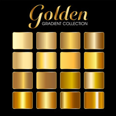 Gold gradient collection set