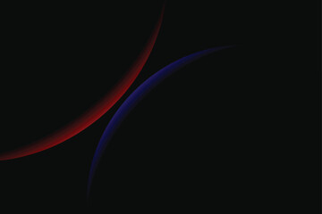 Dark background. Red and blue technology background. Abstract cyber tech futuristic