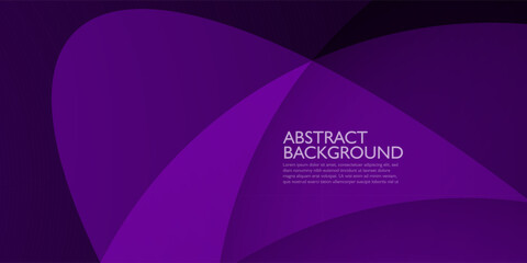Dark purple abstract 3D background with gradient dynamic color on background. Eps10 vector