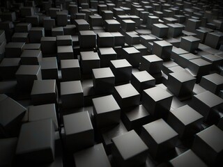 Obraz premium abstract background with cubes