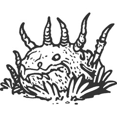 Under the Influence Vintage Illustration Vector