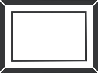 네모 액자 벡터 일러스트