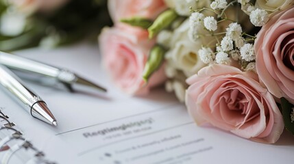 Wedding Planning Binder: Stay organized with this wedding planner, featuring sections for guest lists, budgets, vendor contacts, and event timelines, ensuring no detail is missed.
