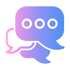 conversation Gradient icon