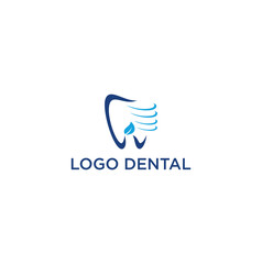 dental care logo and icon vector illustration
