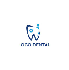 dental care logo and icon vector illustration
