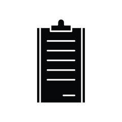 Clipboard icon logo design template isolated illustration
