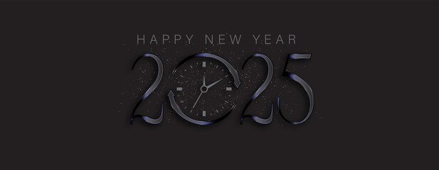 An exquisite illustration design for the New Year 2025