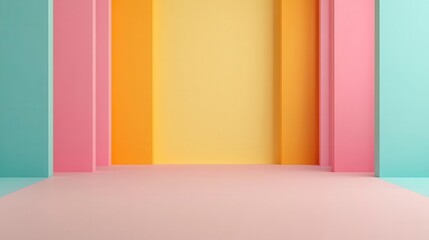 Support excellence flat design front view satisfaction guidance theme 3D render Triadic Color Scheme