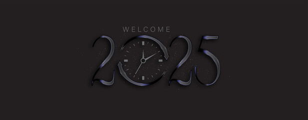 An artistic depiction of New Year festivities 2025