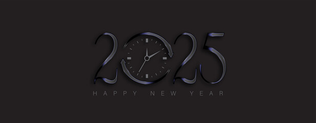 An exquisite illustration design for the New Year 2025