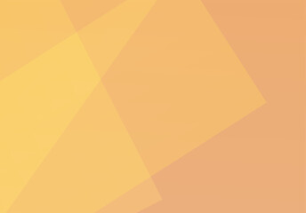 Abstract yellow gradient poster background vector. style cover template with vibrant perspective geometric prism shape. Ideal design for social media, cover, banner