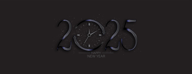 An exquisite illustration design for the New Year 2025