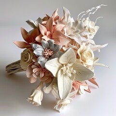 Clay Bouquet - a charming and artistic arrangement. The bouquet showcases vibrant colors and intricate details that add a playful touch.