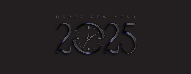 An exquisite illustration design for the New Year 2025
