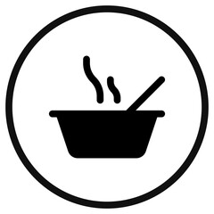 Editable warm soup vector icon. Food, restaurant. Part of a big icon set family. Perfect for web and app interfaces, presentations, infographics, etc