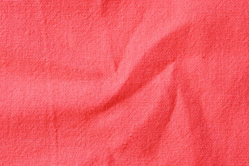 red texture of fabric textile, abstract image for fashion cloth design background