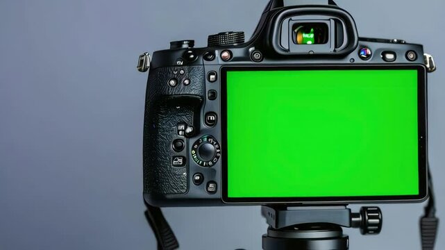 Top 10 Green Screen Footage Clips: DSLR Camera Display, Chroma Key Backgrounds for Video Editing Projects