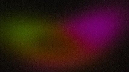 Magenta green dark color gradient noisy background. Abstract soft colorful grainy gradient, glowing vibrant color flow, glowing colors, elegant backdrop.