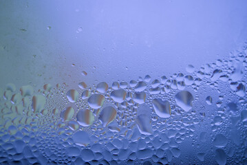 Condensation on window in winter