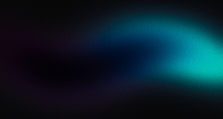 Blue dark color gradient noisy background. Abstract soft colorful grainy gradient, glowing vibrant color flow, glowing colors, elegant backdrop.