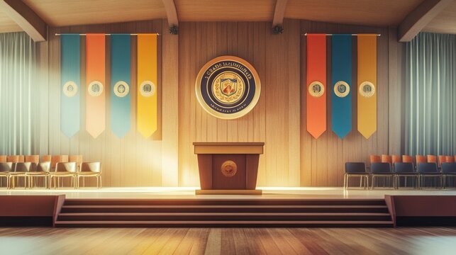 Grand Assembly Hall - Vintage Style