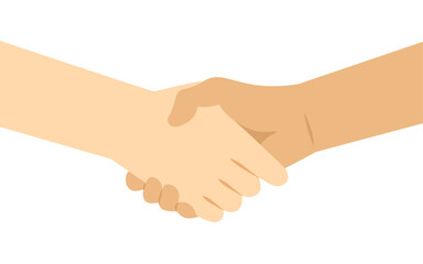 握手のベクターイラスト