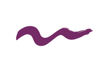 Dark purple watercolor background. Artistic hand paint. Isolated on transparent background.
