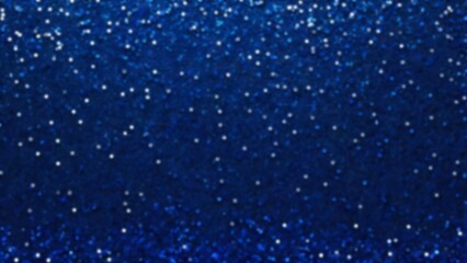Fototapeta premium Blurred shimmer and glitter blue background, featuring a soft and dazzling design with an elegant and textured appearance.