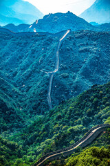 Great Wall Section Badaling Summer Beijing China