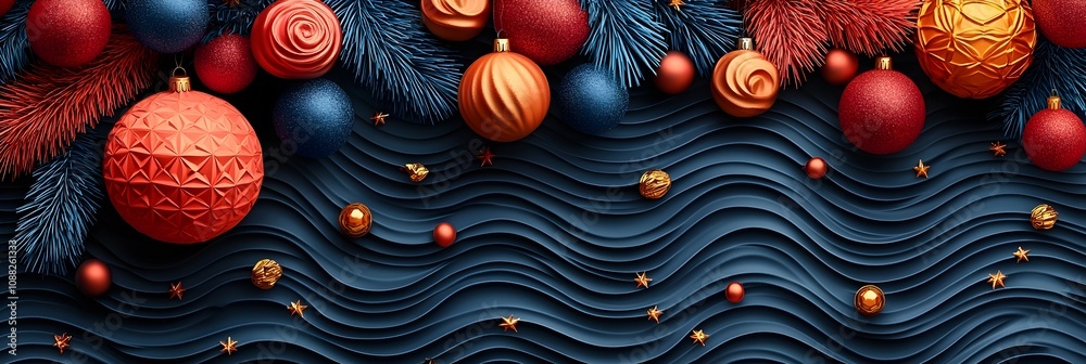 Poster geometric patterns and modern design elements for a stylish new year 2025 banner or backdrop isolate