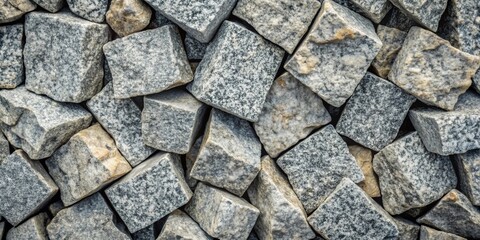 Granite stones in retro grey color style with chaotic diagonals creating background texture, granite, stones, grey