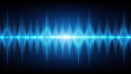 Blue audio waveform equalizer graphic design, sound, audio, technology, music, visualization, digital, graphic, design