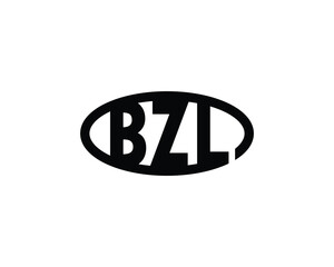 BZL logo design vector template. BZL