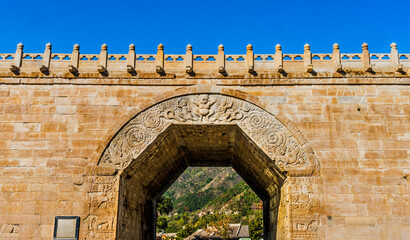 Fototapeta premium Cloud Platform Autumn Great Wall Juyongguan Beijing China