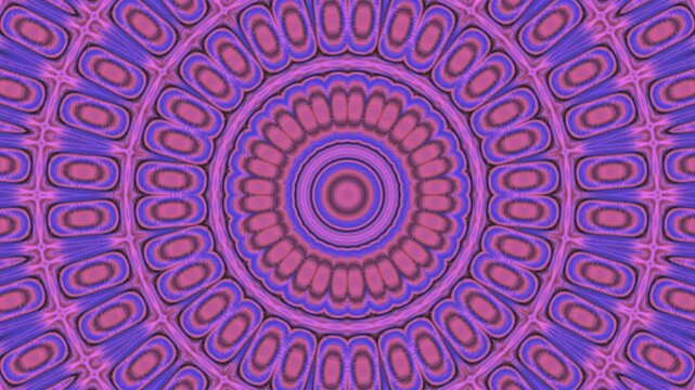 A colorful background with a purple and pink flower in the center. The flower is surrounded by a purple and pink pattern