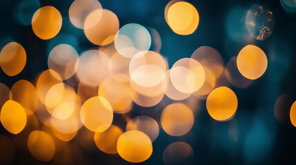 a Blurry Photo of a Blurry Background of Lights.