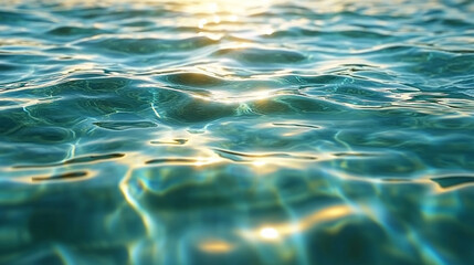 A serene underwater scene with soft bokeh effects, showcasing a smooth gradient background that creates a peaceful, ethereal atmosphere full of light reflections and gentle movement
