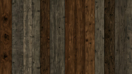 Vectorized wood background set. An above view of a single hardwood table or floor. Isolated brown wood texture with stripes against a gray background