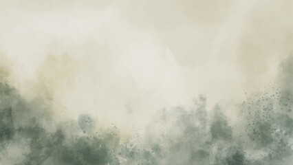 Abstract watercolor aesthetic horizontal background. Hand drawn vector splatter texture. Brush stroked painting pastel color watercolour