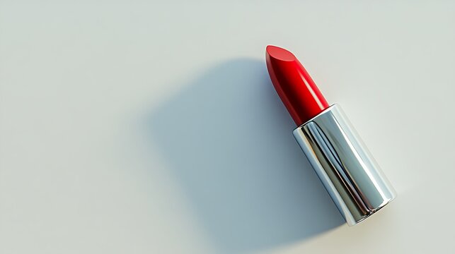 Red Lipstick with Silver Case - Powered by Adobe