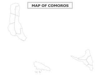 African Countries Geography Political map. Political map of country with capital, province or state capital, major cities and town.